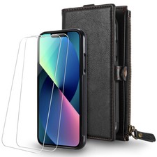 Custodia in pelle portafoglio